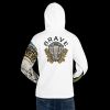 White all-over hoodie - adult Photo 4