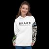 White all-over hoodie - adult Photo 2