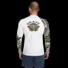 White rashguard - adult Photo 3